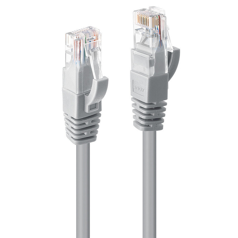 Lindy 48008 cavo di rete Grigio 15 m Cat6 U/UTP (UTP) Lindy 48008 cavo di rete Grigio 15 m Cat6 U/UTP (UTP)
