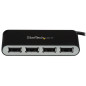 StarTech.com Hub USB 2.0 portatile a 4 porte con cavo integrato - Perno e Concentratore USB compatto - Mini Hub USB2 ST4200MINI2