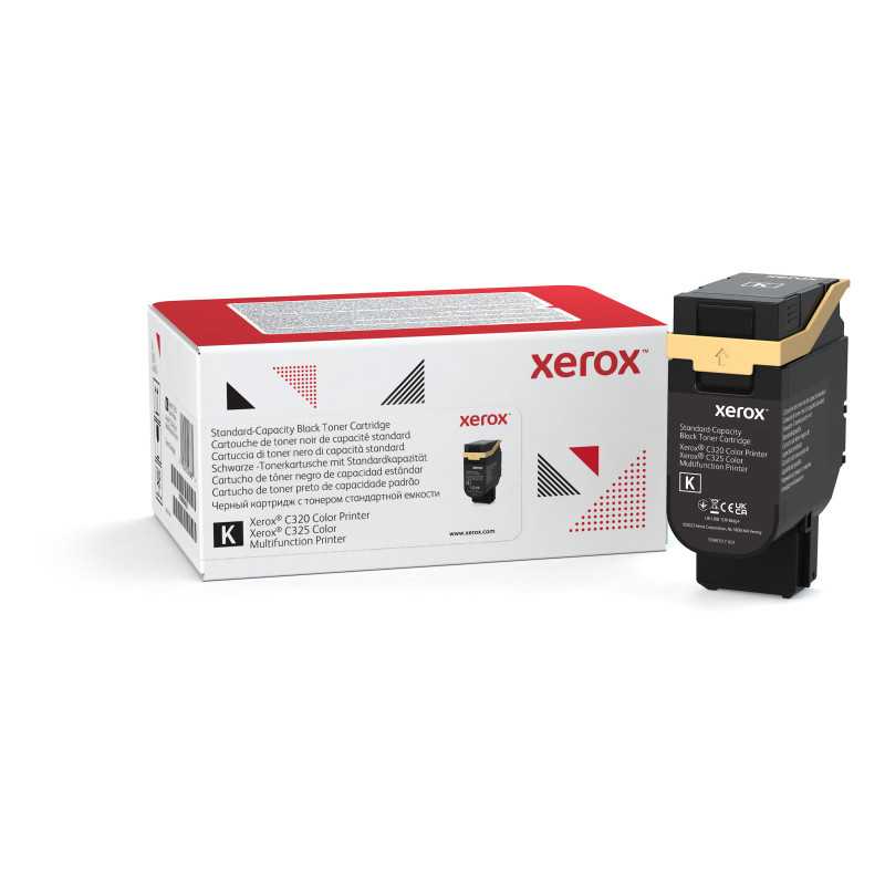 Xerox Cartuccia toner Nero a Capacità standard da 2200 Pagine per Stampante a colori ® C320​/​multifunzione a colori ® 006R04823