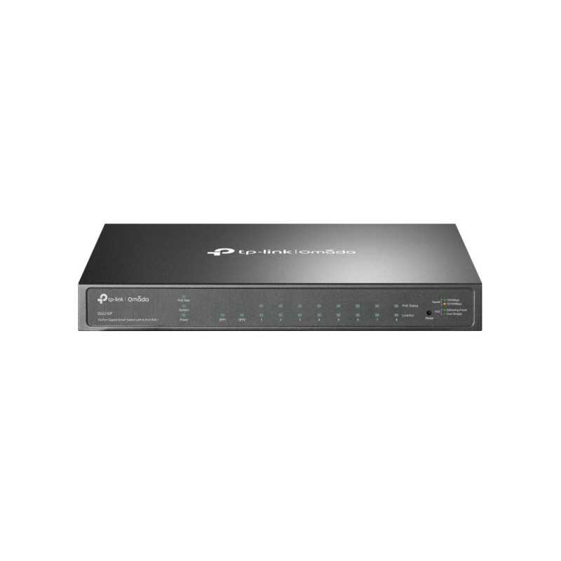 TP-Link Omada SG2210P switch di rete Gestito L2/L2+ Gigabit Ethernet (10/100/1000) Supporto Power over Ethernet (PoE) TL-SG2210P