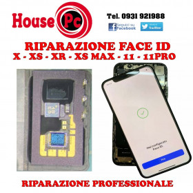 Riparazione FACE ID per IPhone X - XS - XR - XS MAX - 11 - 11 PRO - 11 PRO MAX