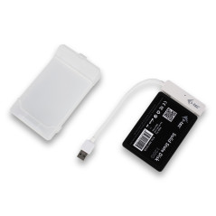 i-tec MySafe USB 3.0 Easy 2.5" External Case – White MYSAFEU314