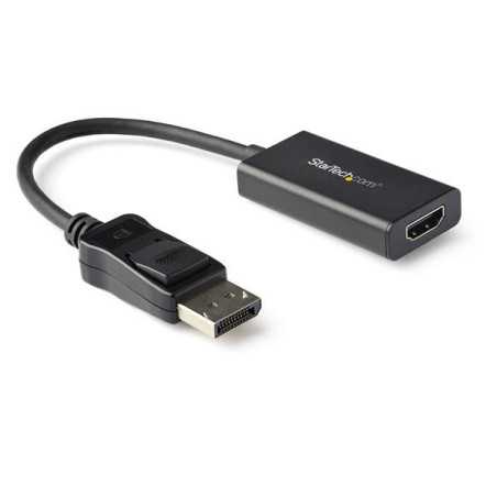 StarTech.com Adattatore DisplayPort a HDMI 4K 60Hz - Convertitore video attivo da DP 1.4 a HDMI 2.0 - Dongle/Cavo ada DP2HD4K60H