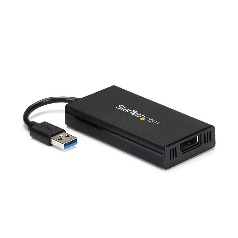 StarTech.com Adattatore da USB 3.0 a DisplaPort - 4K 30Hz Ultra HD - Certificato DisplayLink - Convertitore da USB Typ USB32DP4K