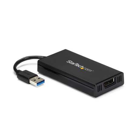 StarTech.com Adattatore da USB 3.0 a DisplaPort - 4K 30Hz Ultra HD - Certificato DisplayLink - Convertitore da USB Typ USB32DP4K