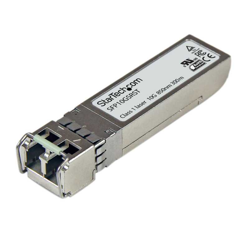 StarTech.com Modulo SFP+ compatibile con Cisco SFP-10G-SR - 10GBASE-SR - Ricetrasmettitore ottico MMF multimodale in SFP10GSRST StarTech.com Modulo SFP+ compatibile con Cisco SFP-10G-SR - 10GBASE-SR - Ricetrasmettitore ottico MMF multimodale in SFP10GSRST