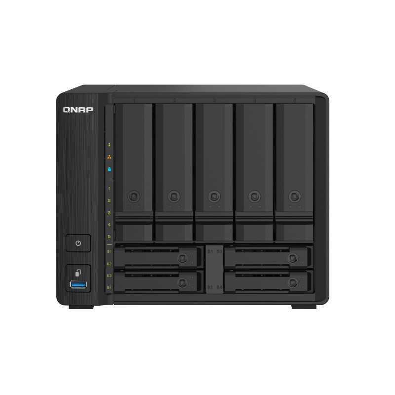 QNAP TS-932PX NAS Tower Annapurna Labs Alpine AL-324 4 GB DDR4 0 TB QNAP Turbo System Nero