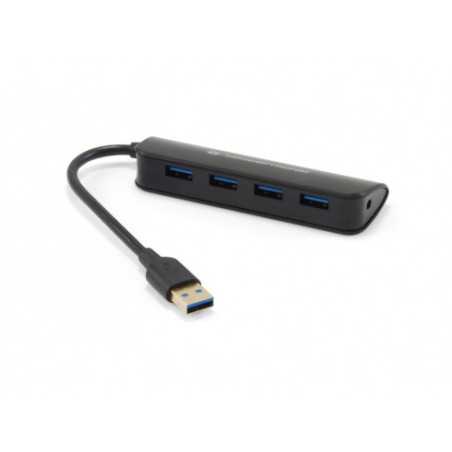Conceptronic C4PUSB3 USB 3.2 Gen 1 (3.1 Gen 1) Type-A 4800 Mbit/s Nero