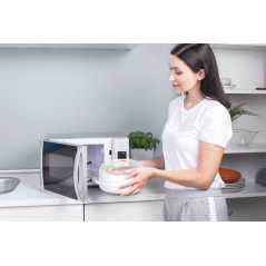 Candy COOKinApp CMXG22DS ST Acciaio inox Microonde con grill Superficie piana 22 L 800 W