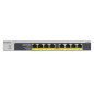 NETGEAR GS108LP Non gestito Gigabit Ethernet (10/100/1000) Supporto Power over Ethernet (PoE) 1U Nero, Grigio GS108LP-100EUS NETGEAR GS108LP Non gestito Gigabit Ethernet (10/100/1000) Supporto Power over Ethernet (PoE) 1U Nero, Grigio GS108LP-100EUS
