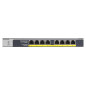 NETGEAR GS108LP Non gestito Gigabit Ethernet (10/100/1000) Supporto Power over Ethernet (PoE) 1U Nero, Grigio GS108LP-100EUS NETGEAR GS108LP Non gestito Gigabit Ethernet (10/100/1000) Supporto Power over Ethernet (PoE) 1U Nero, Grigio GS108LP-100EUS