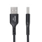 StarTech.com Cavo di Ricarica USB2AC2MNC USB-A a USB-C da 2m - Cavetto di Carica Rapida USB-A a Type-C da 3A, Cavo per Trasferim