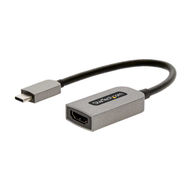 StarTech.com Adattatore USB-C a HDMI - Convertitore da USB Tipo C a HDMI 2.1 4K 60Hz HDR10 - Adattatore Don USBC-HDMI-CDP2HD4K60