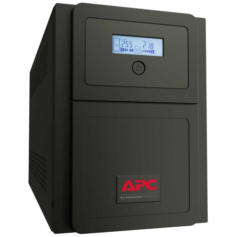 APC Easy UPS SMV gruppo di continuità (UPS) A linea interattiva 1 kVA 700 W 6 presa(e) AC APC Easy UPS SMV gruppo di continuità (UPS) A linea interattiva 1 kVA 700 W 6 presa(e) AC