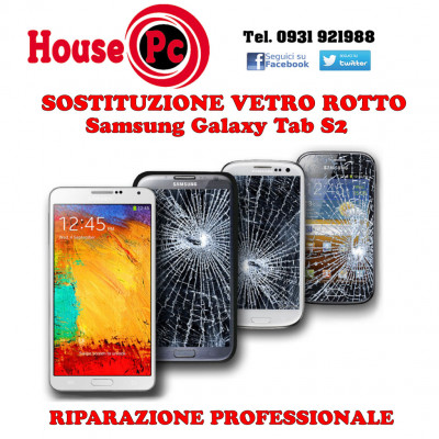 Sostituzione Riparazione Vetro Display Lcd Samsung Galaxy Tab S2 T815/T810