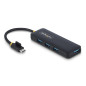 StarTech.com H5C4A-USB-HUB USB-C a 4 porte, 5 Gbps, alimentato via bus, mini hub USB da viaggio/portatile, splitter USB 3.0