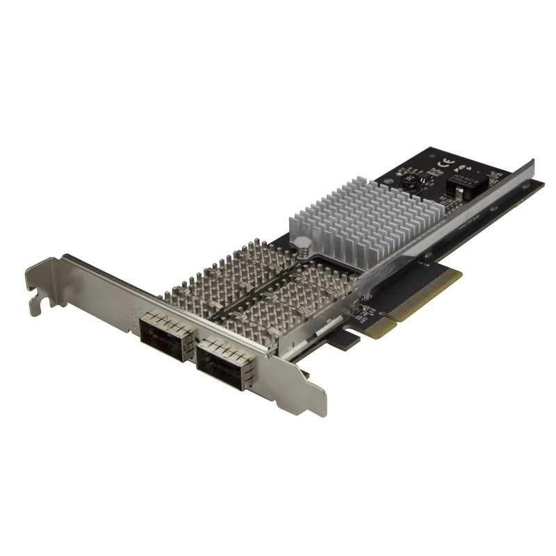 StarTech.com Scheda di rete NIC QSFP+ a doppia porta PCIe - PCI Express - Chip Intel XL710 StarTech.com Scheda di rete NIC QSFP+ a doppia porta PCIe - PCI Express - Chip Intel XL710
