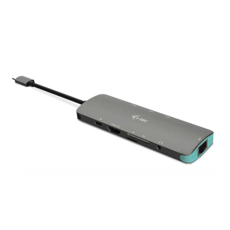 i-tec Metal USB-C Nano Docking Station di metallo con 4K HDMI LAN + Power Delivery 100 W C31NANODOCKLANPD