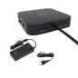 i-tec USB-C HDMI DP Docking Station with Power Delivery 100 W + Universal Charger 100 W C31HDMIDPDOCKPD100