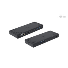 i-tec CADUA4KDOCKPDL2 replicatore di porte e docking station per laptop Cablato USB 3.2 Gen 1 (3.1 Gen 1) Type-C Nero