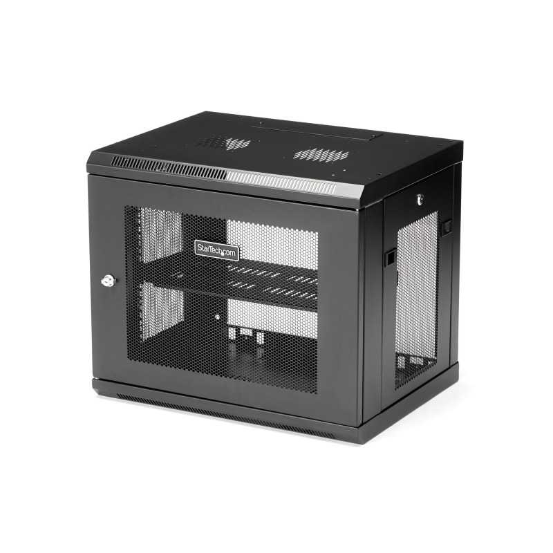StarTech.com Armadio per Server Rack Montabile a Parete 9U - fino a 15" (38,1cm) di profondità