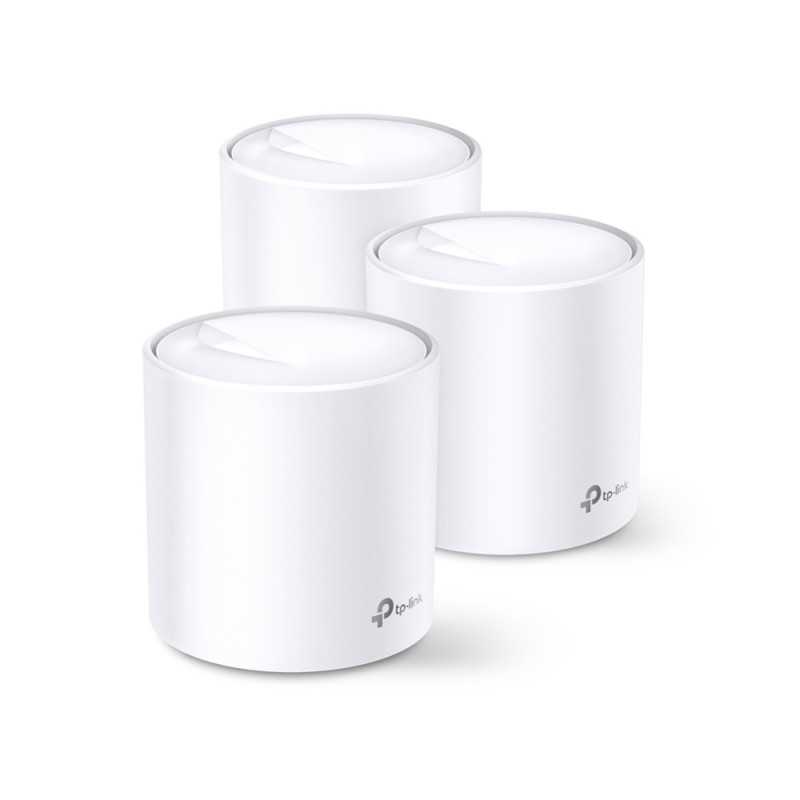 TP-Link Deco X60 Dual-band (2.4 GHz/5 GHz) Wi-Fi 6 (802.11ax) Bianco 2 Interno DECO X60(3-PACK) TP-Link Deco X60 Dual-band (2.4 GHz/5 GHz) Wi-Fi 6 (802.11ax) Bianco 2 Interno DECO X60(3-PACK)