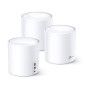 TP-Link Deco X60 Dual-band (2.4 GHz/5 GHz) Wi-Fi 6 (802.11ax) Bianco 2 Interno DECO X60(3-PACK) TP-Link Deco X60 Dual-band (2.4 GHz/5 GHz) Wi-Fi 6 (802.11ax) Bianco 2 Interno DECO X60(3-PACK)