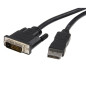 StarTech.com Cavo convertitore adattatore 3 m da DisplayPort a DVI - M/M StarTech.com Cavo convertitore adattatore 3 m da DisplayPort a DVI - M/M