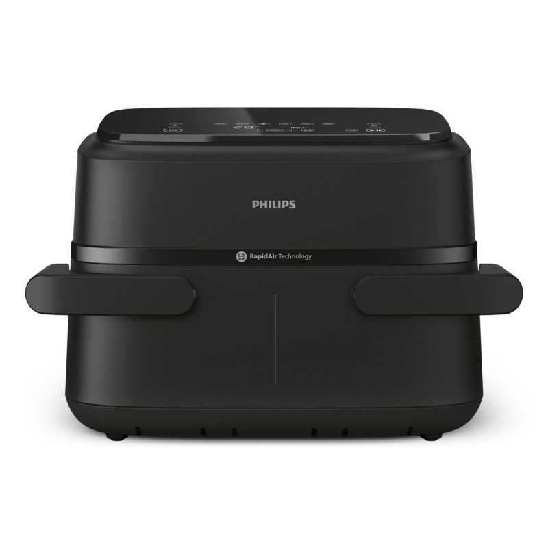 Philips Serie 1000 Airfryer con cestello flexi/doppio, friggitrice ad aria da 7.1L, 10 metodi di cottura, App per ricette