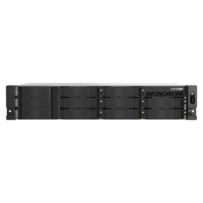 QNAP TS-855EU-8G server NAS e di archiviazione Armadio (2U) Intel Atom® C5125 8 GB DDR4 0 TB QuTS hero Nero QNAP TS-855EU-8G server NAS e di archiviazione Armadio (2U) Intel Atom® C5125 8 GB DDR4 0 TB QuTS hero Nero