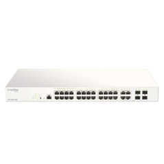 D-Link DBS-2000-28MP E switch di rete Gestito L2 Gigabit Ethernet (10 100 1000) Supporto Power over Ethernet (PoE) Grigio