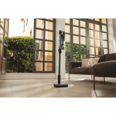 Hoover HF1P10P 011 Aspirapolvere elettrica Batteria Secco Senza sacchetto 0,7 L 165 W Nero, Blu 2,2 Ah