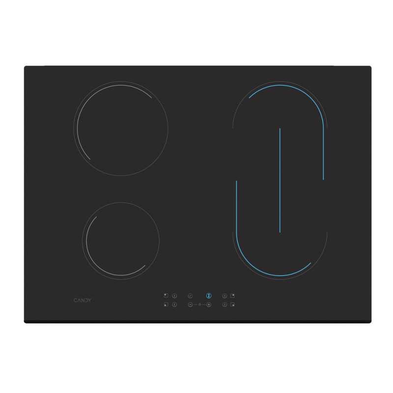 Candy Timeless CH74BVT Nero Da incasso 70 cm Ceramica 4 Fornello(i)