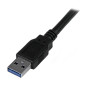 StarTech.com Cavo USB 3.0 - A ad A - M/M da 3m USB3SAA3MBK