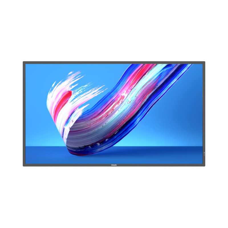Philips 43BDL3650Q Pannello piatto per segnaletica digitale 109,2 cm (43") LCD Wi-Fi 400 cd/m² Full HD Nero Proces 43BDL3650Q/00