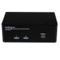 StarTech.com Switch KVM USB doppio DisplayPort 2 porte con audio e hub USB 2.0 SV231DPDDUA