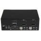 StarTech.com Switch KVM USB doppio DisplayPort 2 porte con audio e hub USB 2.0 SV231DPDDUA