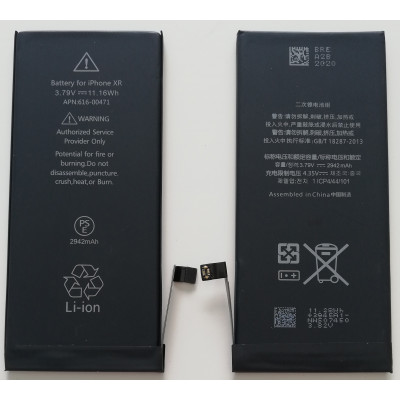 Batería de repuesto de alta calidad para Apple Iphone XR 2942 Mah