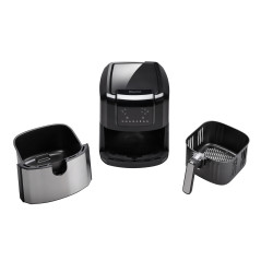 Hisense H06AFBS1S3 friggitrice Singolo 5 L 1700 W Friggitrice ad aria calda Nero