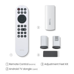 BenQ X3100i 3300 ANSI lumen DLP UHD 4K (3840x2160) Compatibilità 3D Nero