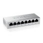 Zyxel GS-108BV5-EU0101F switch di rete Non gestito L2 Gigabit Ethernet (10/100/1000) Zyxel GS-108BV5-EU0101F switch di rete Non gestito L2 Gigabit Ethernet (10/100/1000)