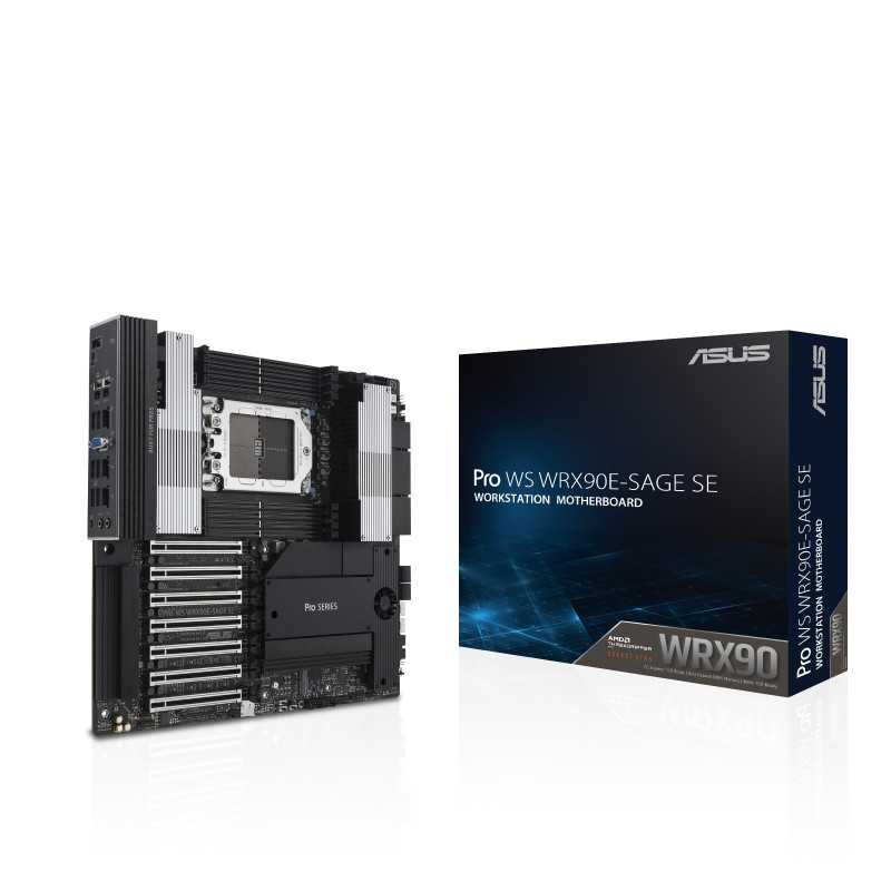 ASUS PRO WS WRX90E-SAGE SE AMD WRX90 Socket sTR5 EEB ASUS PRO WS WRX90E-SAGE SE AMD WRX90 Socket sTR5 EEB