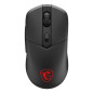 MSI VERSA 300 mouse Gaming Mano destra RF Wireless + Bluetooth + USB Type-C Ottico 8000 DPI
