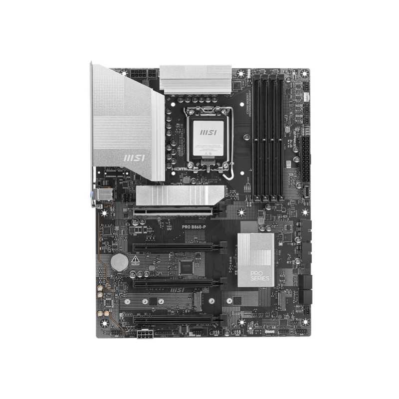 MSI PRO B860-P scheda madre Intel B860 LGA 1851 (Socket V1) ATX MSI PRO B860-P scheda madre Intel B860 LGA 1851 (Socket V1) ATX