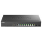 D-Link DMS-1250-10SP/E switch di rete Gestito 2.5G Ethernet (100/1000/2500) Supporto Power over Ethernet (PoE) Nero D-Link DMS-1250-10SP/E switch di rete Gestito 2.5G Ethernet (100/1000/2500) Supporto Power over Ethernet (PoE) Nero