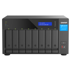 QNAP TVS-H874T-I7-32G server NAS e di archiviazione Tower Intel® Core™ i7 32 GB DDR4 0 TB QNAP QTS Nero