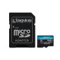 Kingston Technology Scheda microSDXC Canvas Go Plus Gen4 200MB/s A2 U3 V30 da 512 GB + adattatore