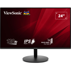 Viewsonic VA 24" Full HD Monitor w Fast 1ms Response Monitor PC 61 cm (24") 1920 x 1080 Pixel LED