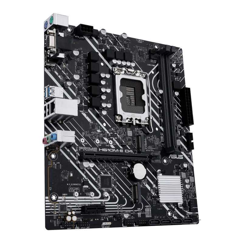 ASUS PRIME H610M-E D4-CSM Intel H610 LGA 1700 micro ATX ASUS PRIME H610M-E D4-CSM Intel H610 LGA 1700 micro ATX