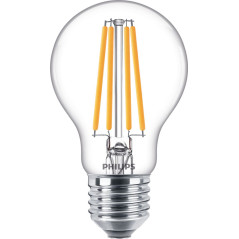 Philips Lampadina trasparente a filamento 100 W A60 E27